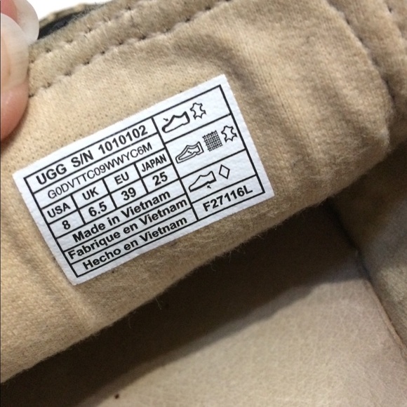 UGG Caleel Black Leather Espadrille Sneakers - Picture 7 of 15